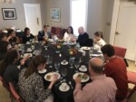 2019 Dinner with Dr. Ron Linden and Dr. Ruth Ault (photo courtesy of Dr. Scott Denham)