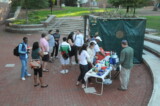 2009 Sukkot at Union Amphitheater with Hillel (photo courtesy of Rev. Rob Spach)